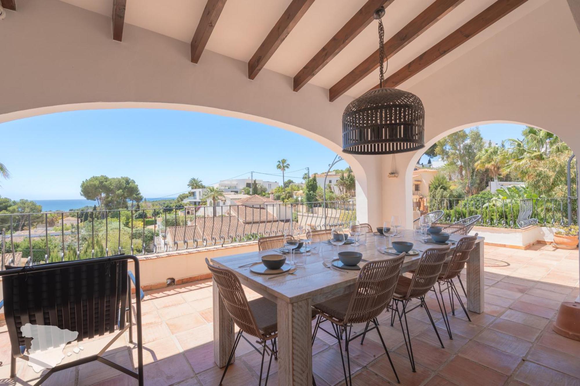 Costablancadreams Casa La Cereza In Moraira Βίλα Εξωτερικό φωτογραφία
