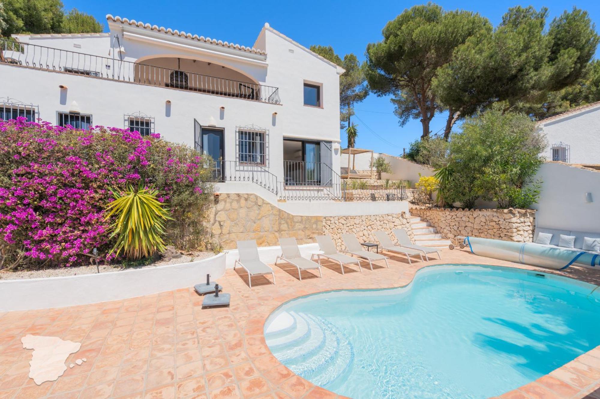 Costablancadreams Casa La Cereza In Moraira Βίλα Εξωτερικό φωτογραφία
