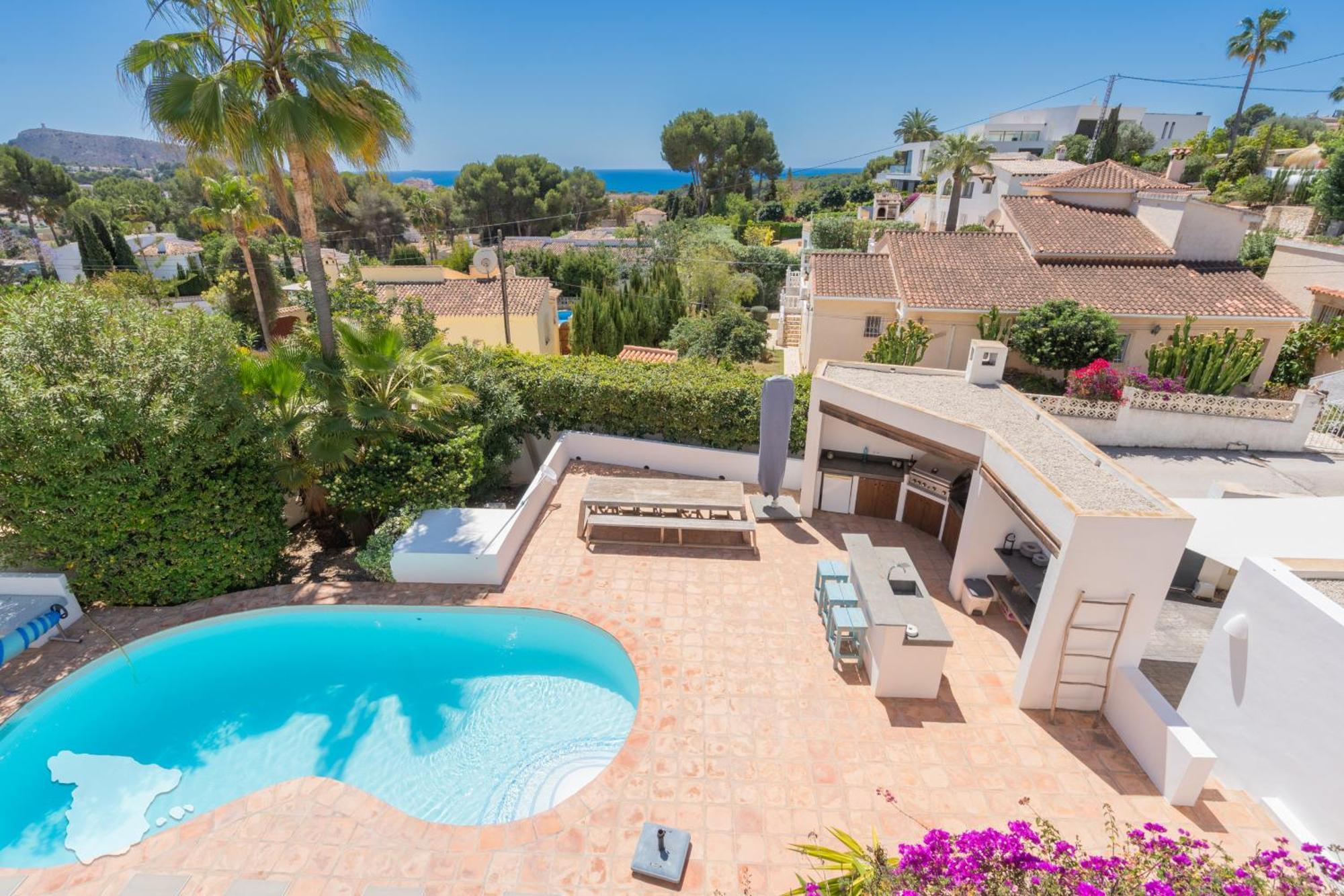 Costablancadreams Casa La Cereza In Moraira Βίλα Εξωτερικό φωτογραφία