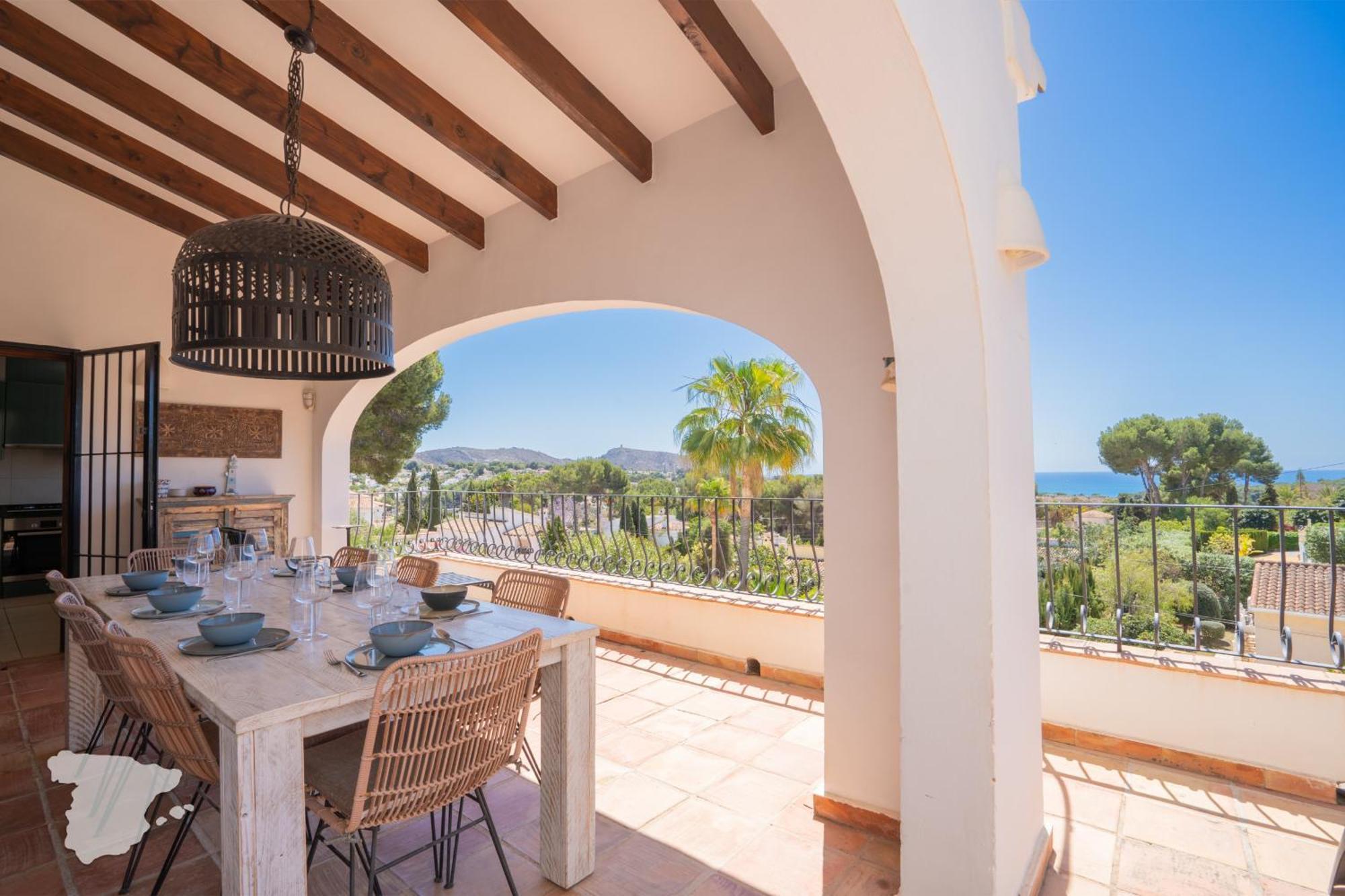 Costablancadreams Casa La Cereza In Moraira Βίλα Εξωτερικό φωτογραφία