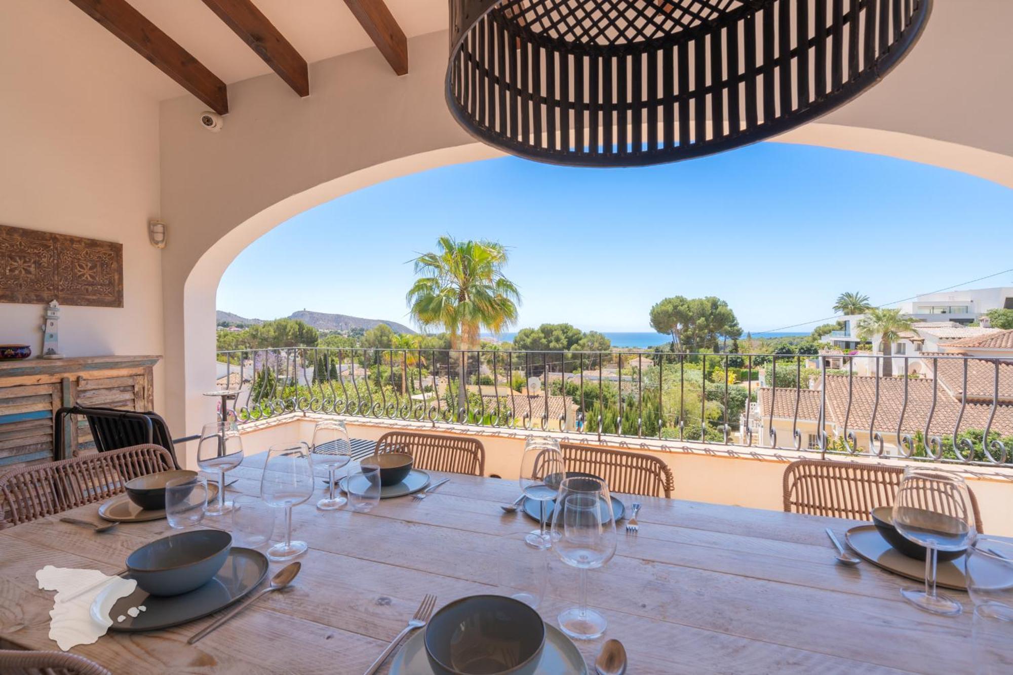 Costablancadreams Casa La Cereza In Moraira Βίλα Εξωτερικό φωτογραφία